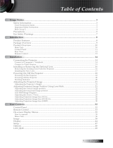 Optoma X605e User manual