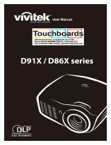 Vivitek D910HD User manual
