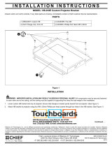 Chief VCM018E Installation guide