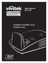 Vivitek D755WT User manual