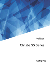 Christie DWU1400-GS User manual