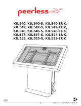 PEERLESS-AV KIL546-S Owner's manual