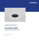 VADDIO DocCAM 20 HDBT Installation guide