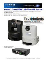 VADDIO CLEARVIEW HD-20SE User manual