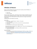 Infocus INF6521-KIT Operating instructions
