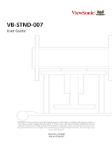 ViewSonic VB-STND-007 User guide