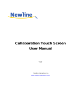 NewLine TRUTOUCH X7 NO COMP User manual