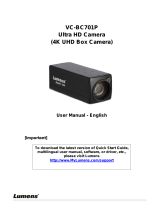 Lumens VC-BC701PB User manual