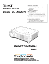 Eiki LC-XB29N User manual