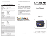 Smart-AVI HDC-VX-RXS User manual
