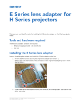 Christie D12HD-H Operating instructions