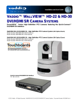 VADDIO WALLVIEW HD-22 Owner's manual