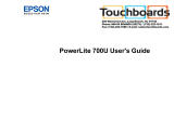 Epson PowerLite 700U User manual