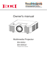 Eiki EK-500UL User manual