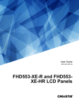 Christie FHD553-XE-HR User manual