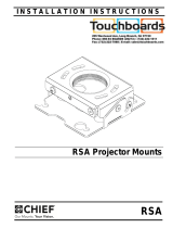 Chief RSA354 Installation guide