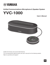 Yamaha 10-YVC1000-NA User manual