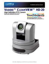 VADDIO CLEARVIEW HD-20 Owner's manual