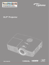 Optoma W416 User manual