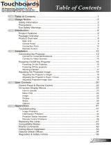 Optoma EP761 User manual