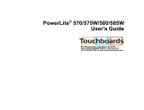 PowerLite PowerLite 585W SMART User manual