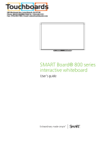 SMART Board SBX885-open-box User manual