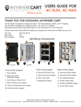 AnywhereCart AC-SLIM-PW45 User guide