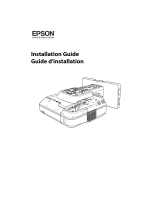 Epson PowerLite 700U Installation guide
