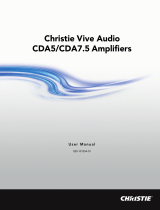 Christie CDA5 230V User manual