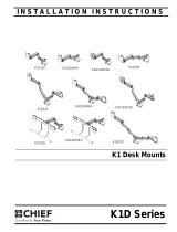 Chief K1D120BXDL Installation guide