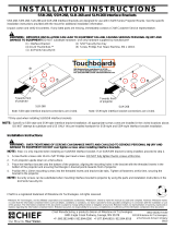 Chief RSMD268 Installation guide