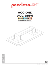 PEERLESS-AV ACC-DHP6 User manual