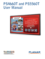 Planar PS5560T User manual