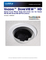 VADDIO DOMEVIEW HD-18 Installation guide