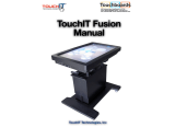 TouchIT FUSION55LED Owner's manual