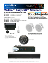 VADDIO 999-9995-100W Owner's manual