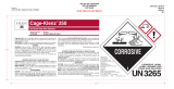 SterisCage-Klenz 250 Acid-Based Cage Wash Detergent