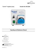 Steris Torrent Irrigation Pump Operating instructions