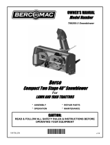 Bercomac 700255-3 User manual