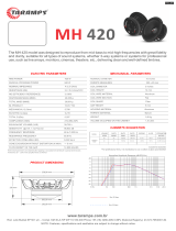 Taramps 10″ MH 420 User manual