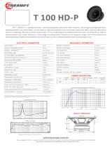 Taramps4″ T 100HD-P