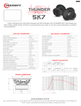 Taramps 12″ THUNDER 5K7 User manual