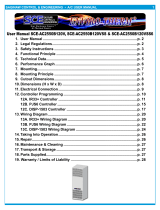 SCE SCE-AC2550B120VSS6 Installation Information