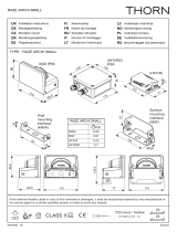 Thorn Raze Architectural / RAA S 1L35-830 HFX/RB 6K MSF ANT  Installation guide