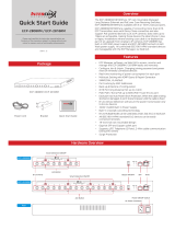 Intercoax ECP-2808RM Owner's manual