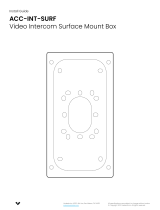 Verkada ACC-INT-SURF Installation guide