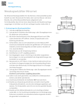 Zenner Minomet measuring capsule meter Operating instructions