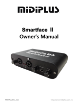 Midiplus SmartfaceⅡ Owner's manual