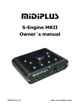 Midiplus S-Engine MKII Owner's manual