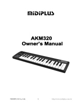 Midiplus AKM320 Owner's manual